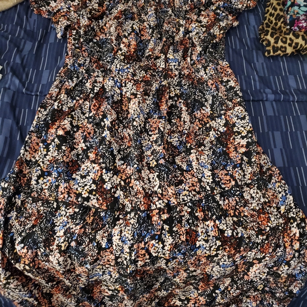 Maurices maxi dress size l
